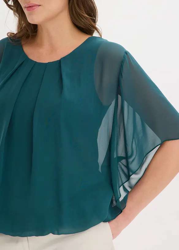 Blouse en mousseline, bonprix