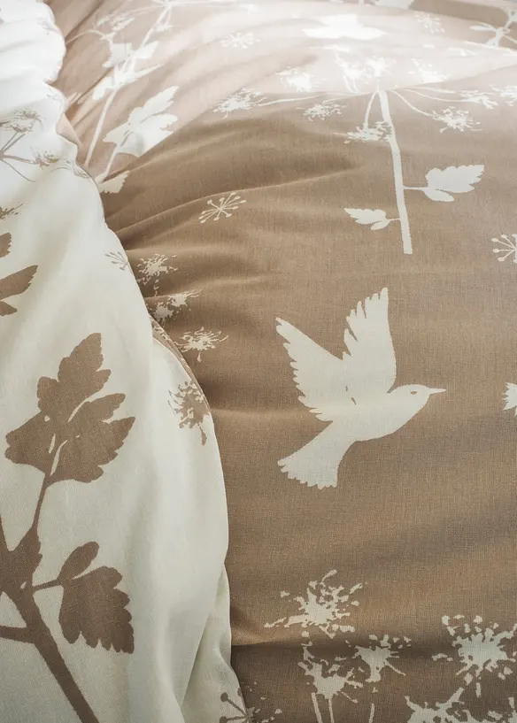 Parure de lit r&eacute;versible en linon, bonprix