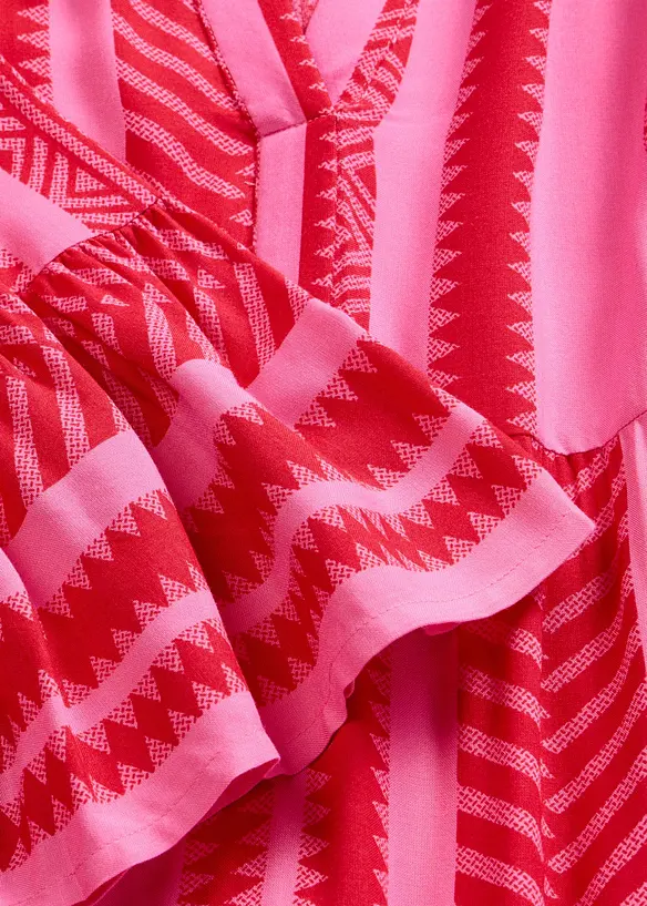 Maxikleid aus flie&szlig;ender Viskose, bonprix