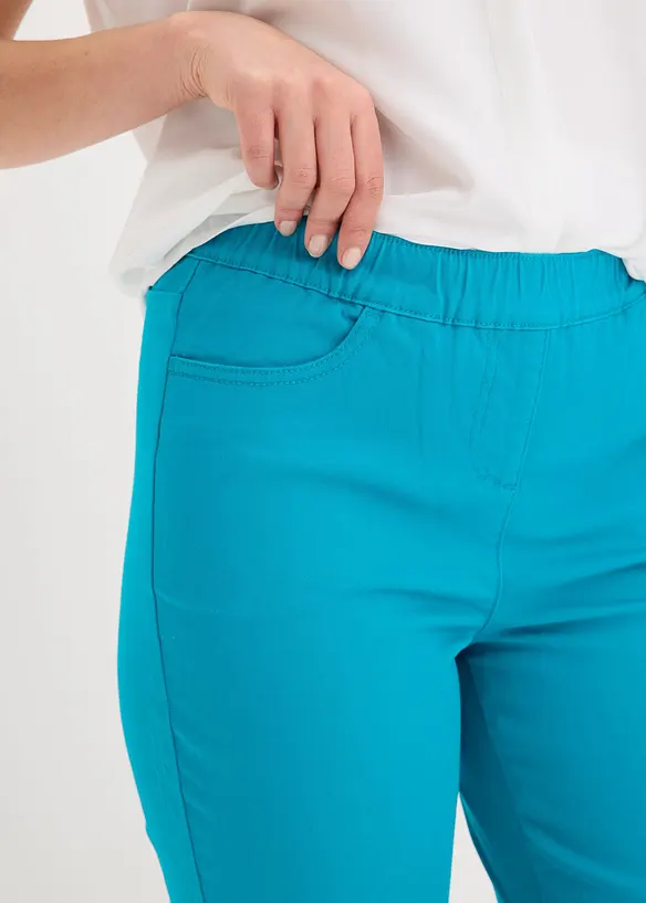 Pantalon 7/8 &agrave; taille &eacute;lastiqu&eacute;e, bonprix