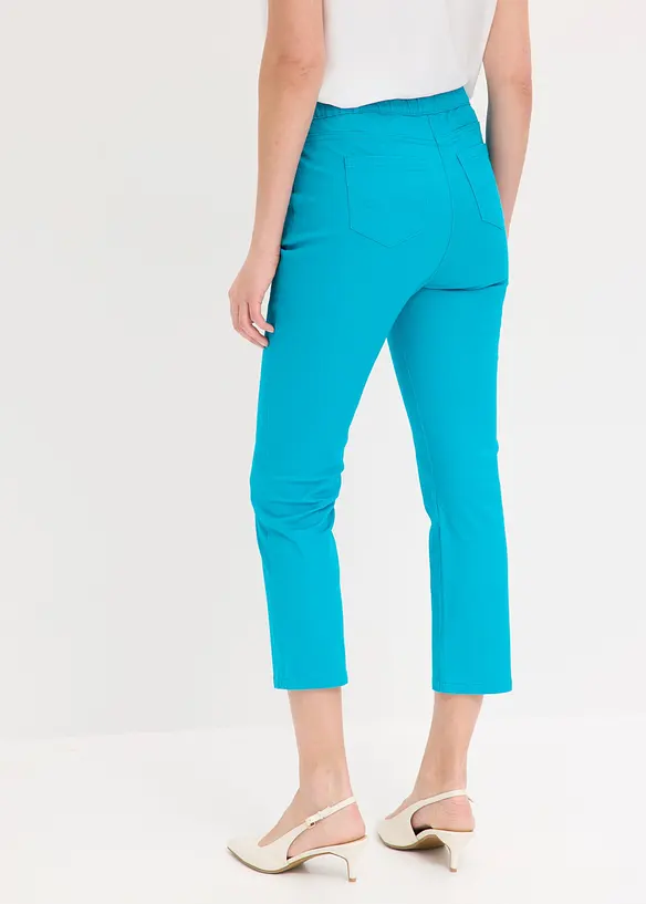 Pantalon 7/8 &agrave; taille &eacute;lastiqu&eacute;e, bonprix