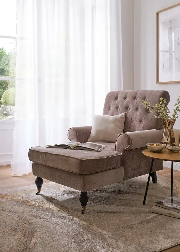 Fauteuil avec repose-pied, bonprix