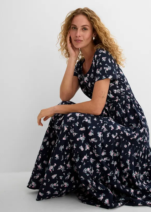 Robe &agrave; manches courtes, bonprix