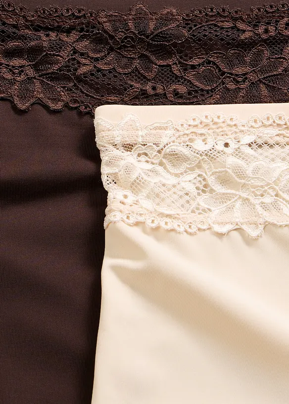 Shape Panty mit leichter Formkraft (2er Pack), bonprix