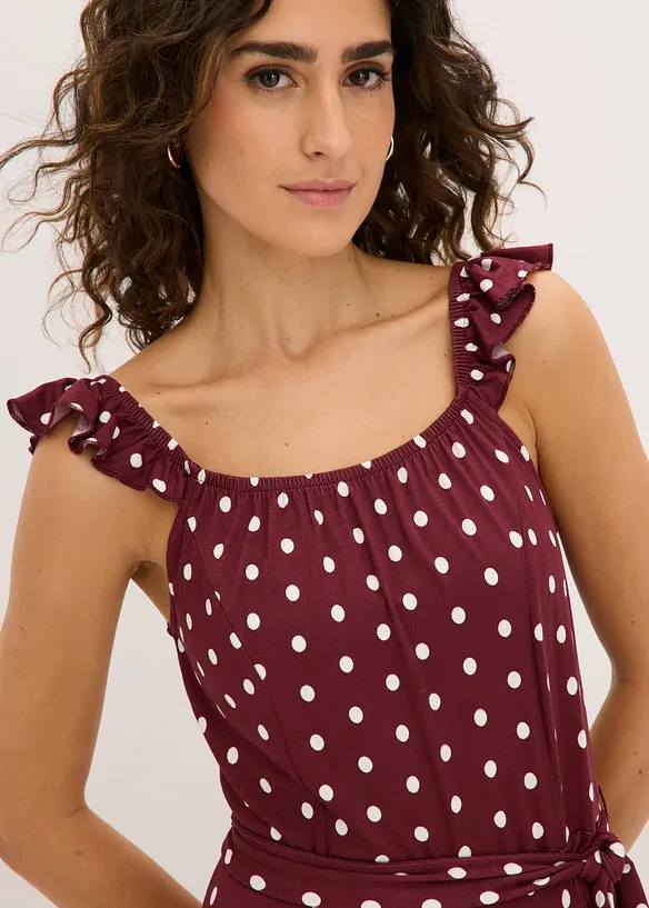 Maxikleid aus nachhaltiger Viskose, bonprix