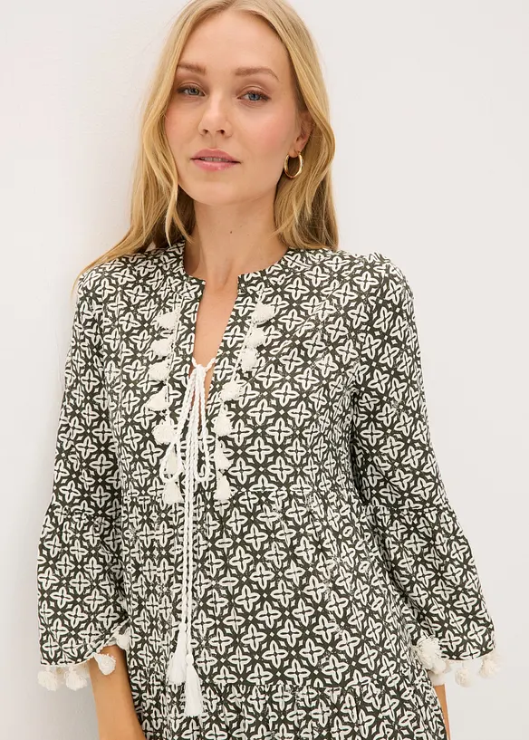 Tunika-Kleid aus softer Viskose, bonprix