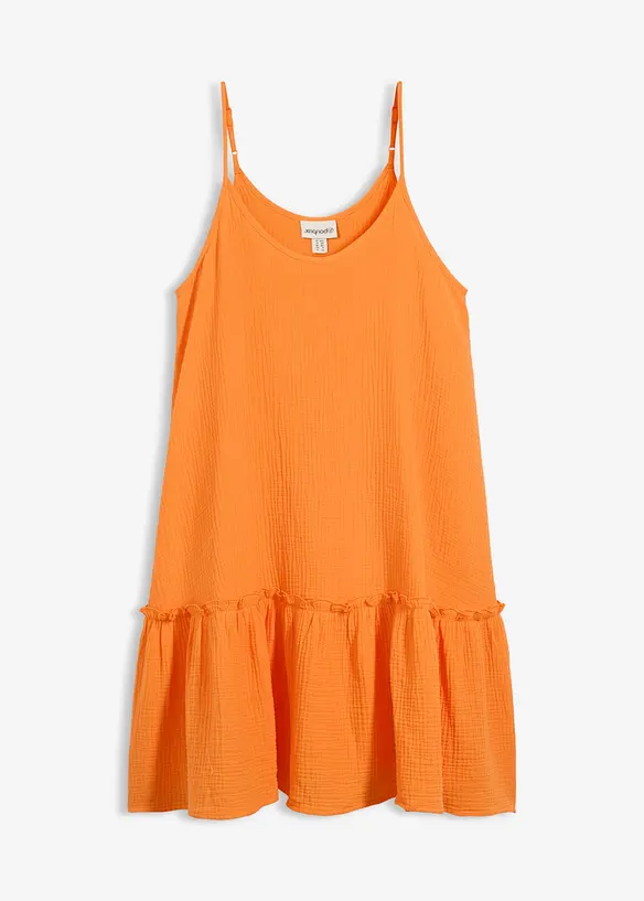 Tr&auml;gerkleid aus Musselin, bonprix