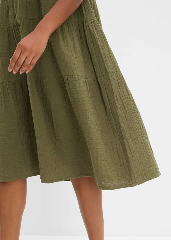 Robe en gaze 100% coton, bonprix