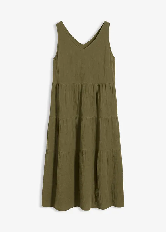 Robe en gaze 100% coton, bonprix