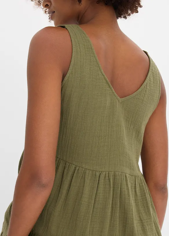 Robe en gaze 100% coton, bonprix