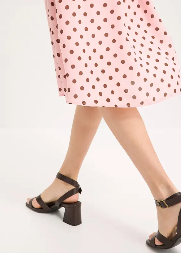 Midikleid mit Bindeband, bonprix