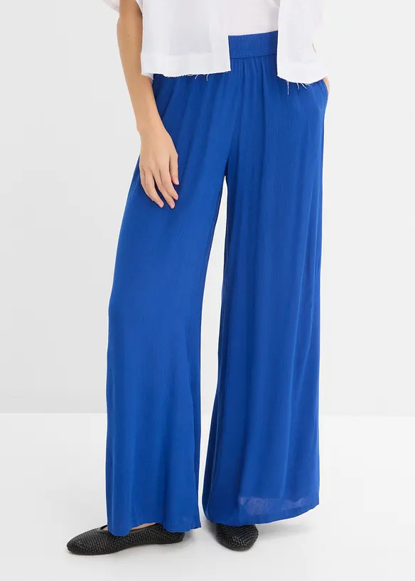 Schlupfhose aus flie&szlig;ender Viskose, bonprix