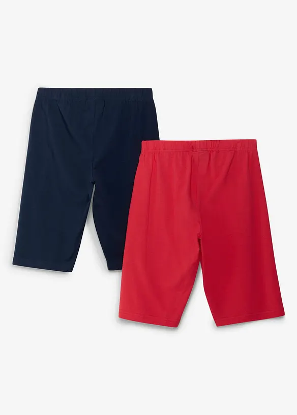 Lot de 2 cyclistes en coton extensible, bonprix