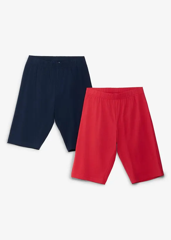 Lot de 2 cyclistes en coton extensible, bonprix