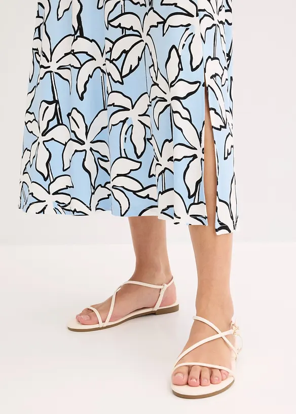 Maxikleid mit Spitzeneinsatz, bonprix