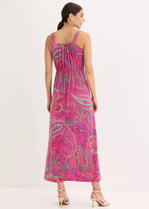 Maxikleid mit dekorativen Schmuck-Steinchen, bonprix