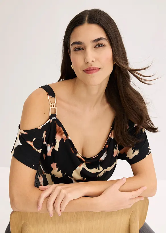 Cold-Shoulder-Shirt, bonprix