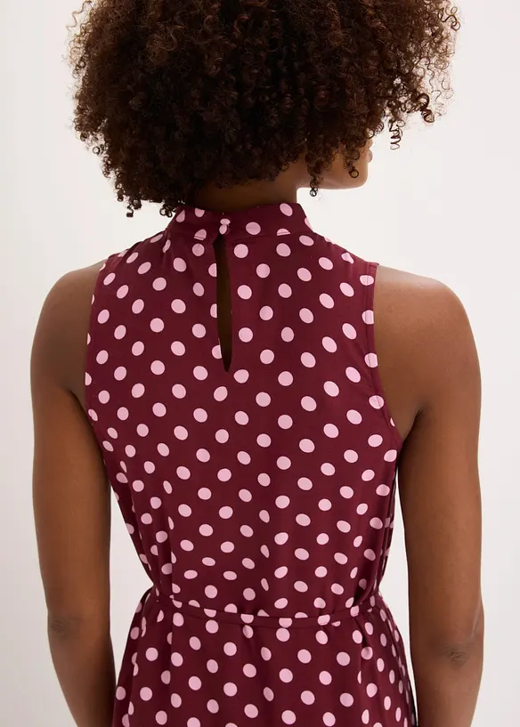 Maxikleid aus flie&szlig;endem Viskose-Mix, bonprix