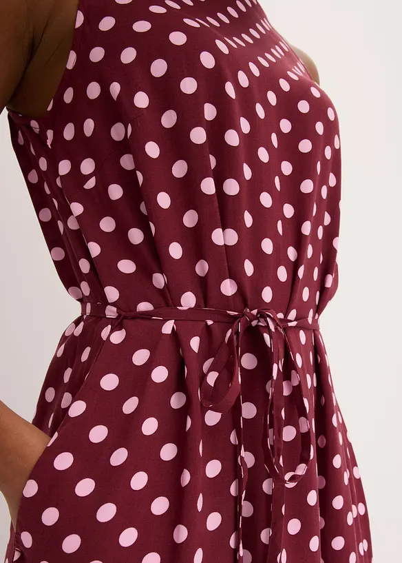 Maxikleid aus flie&szlig;endem Viskose-Mix, bonprix