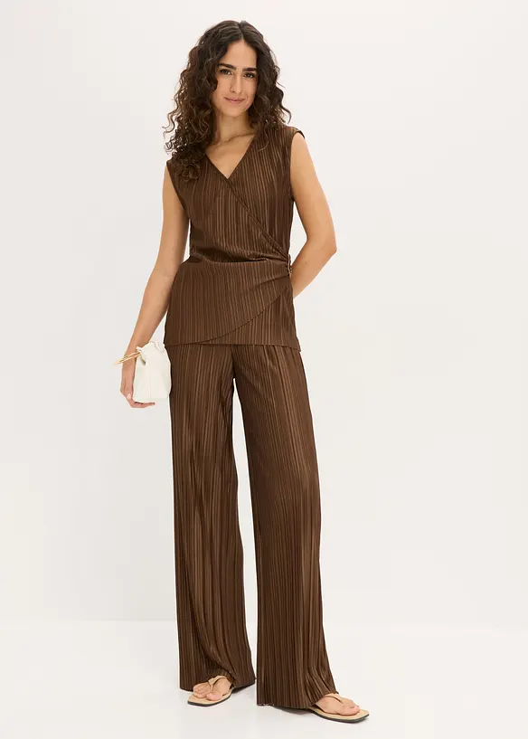 T-shirt pliss&eacute;, bonprix