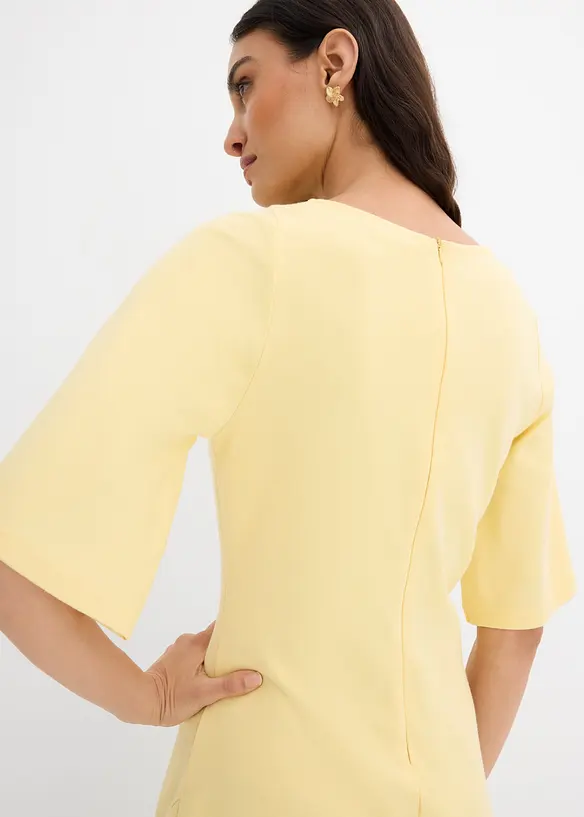 Robe fendue en jersey 100% coton, bonprix