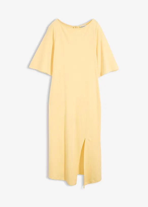 Robe fendue en jersey 100% coton, bonprix