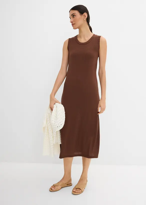 Leichtes Strickkleid aus Viskose-Mix, bonprix