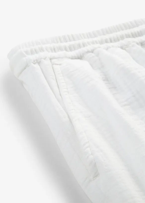 Bermuda aus luftigem Musselin, bonprix