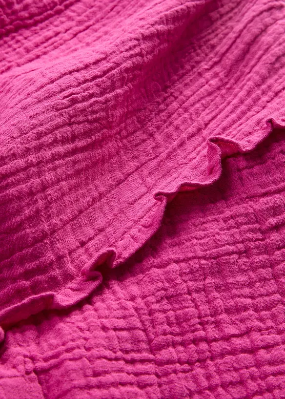 Midikleid aus weichem Musselin, bonprix