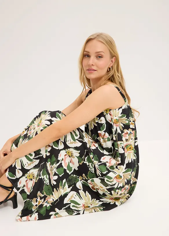 Midikleid aus softem Viskose-Mix, bonprix