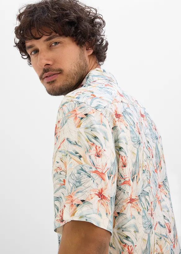Chemise manches courtes 100% viscose, bonprix