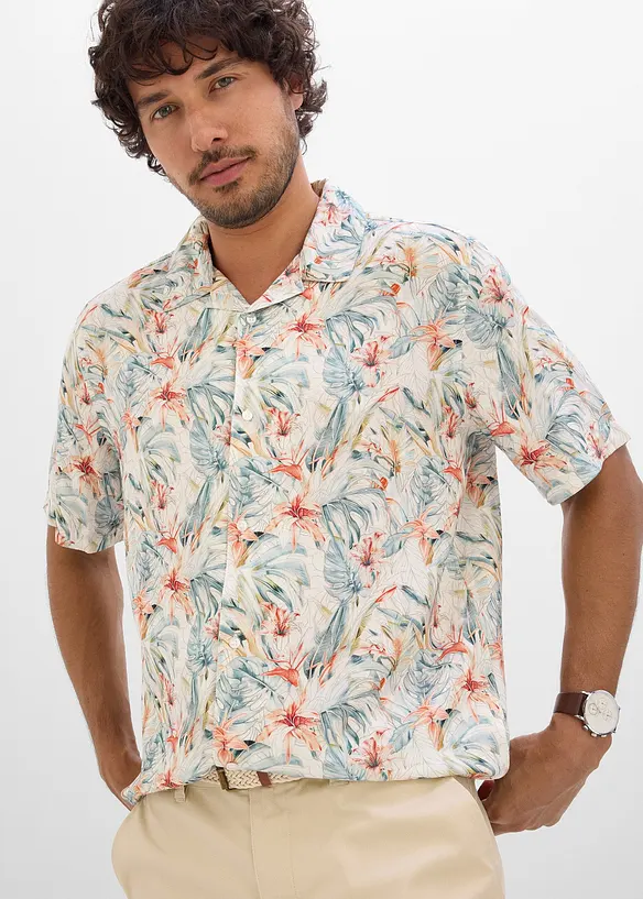 Chemise manches courtes 100% viscose, bonprix