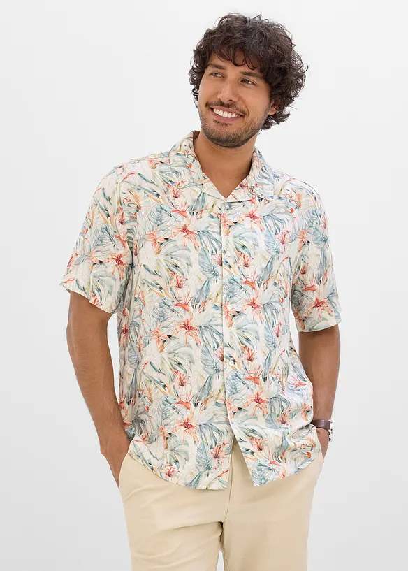 Chemise manches courtes 100% viscose, bonprix