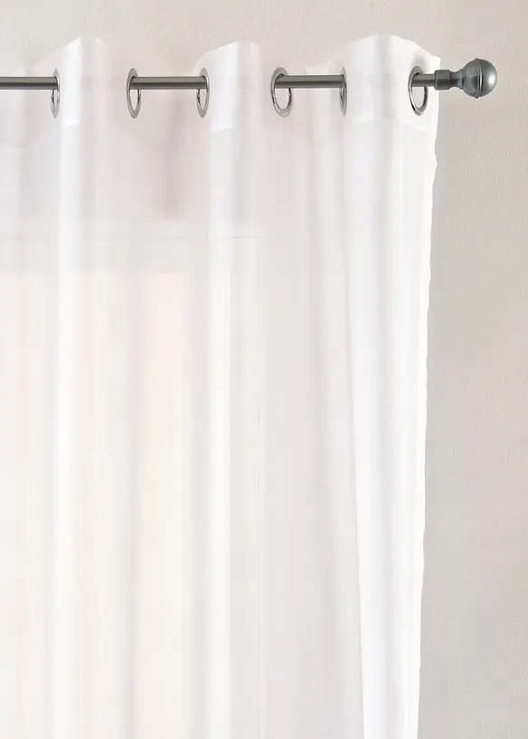 Voilage en tissu l&eacute;ger (1 pce), bonprix