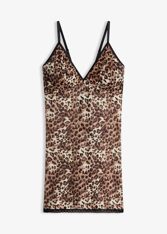 Kleid aus Leo Mesh, bonprix