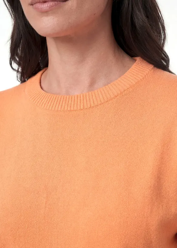 Feinstrickpullover aus reiner Bio-Baumwolle, bonprix