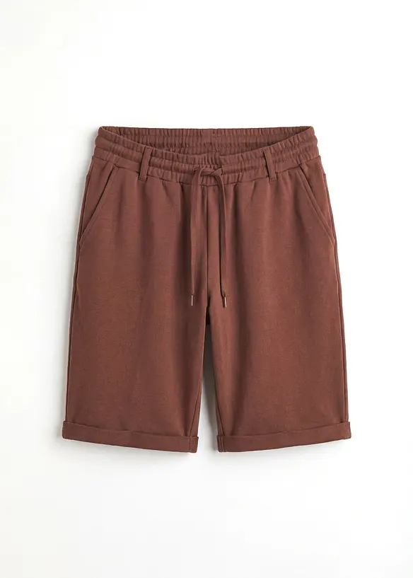 Sweat-Bermuda aus reiner Bio-Baumwolle, bonprix