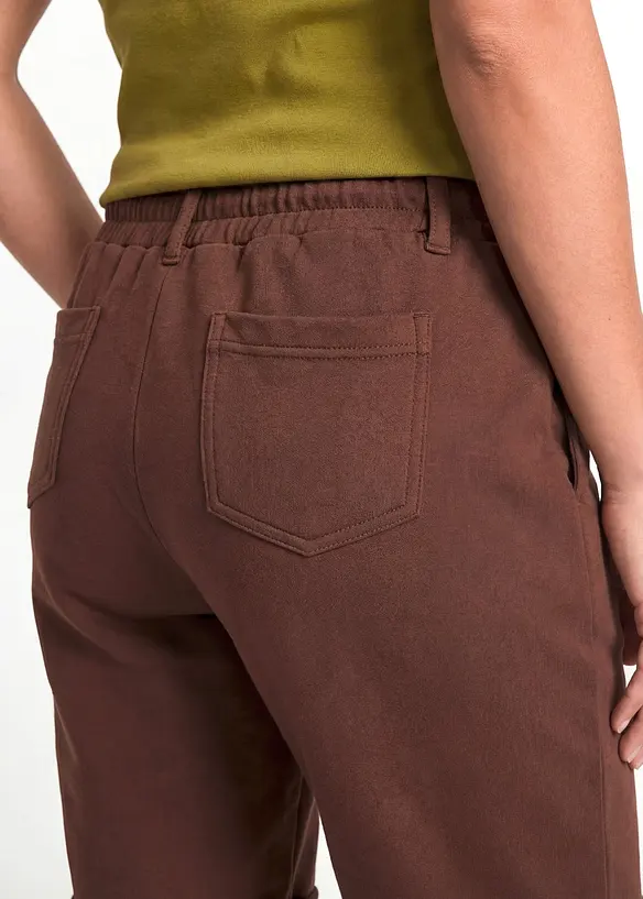 Sweat-Bermuda aus reiner Bio-Baumwolle, bonprix