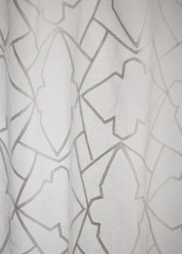 Voilage avec broderies (1 pce), bonprix