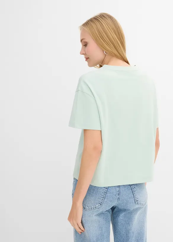 T-shirt large 100% coton, bonprix