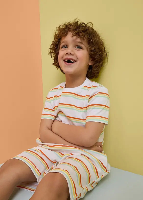 Lot de 3 T-shirts 100% coton, bonprix