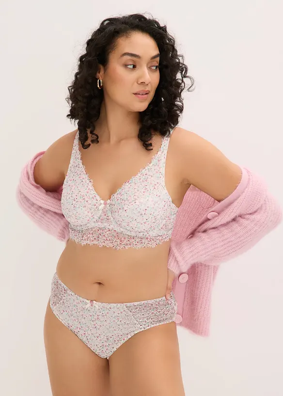 Soutien-gorge minimiseur en dentelle, bonprix