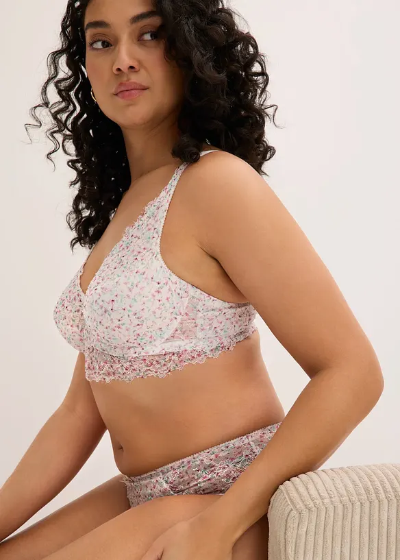 Soutien-gorge minimiseur en dentelle, bonprix
