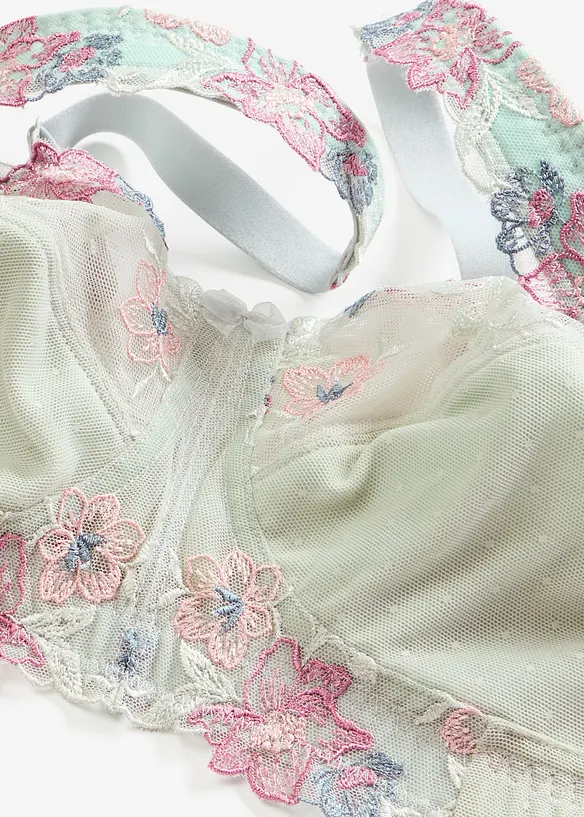 Soutien-gorge grand maintien sans armatures, bretelles rembourr&eacute;es, bonprix