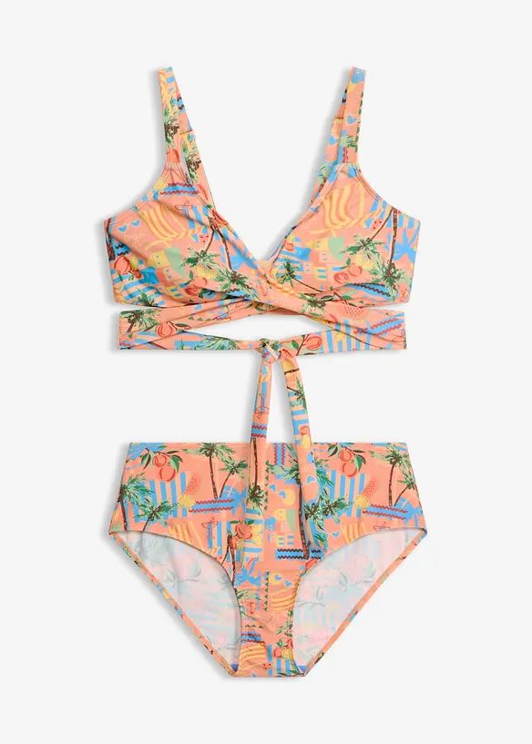 Bikini brassi&egrave;re style crois&eacute; (ens. 2&nbsp;pces), bonprix