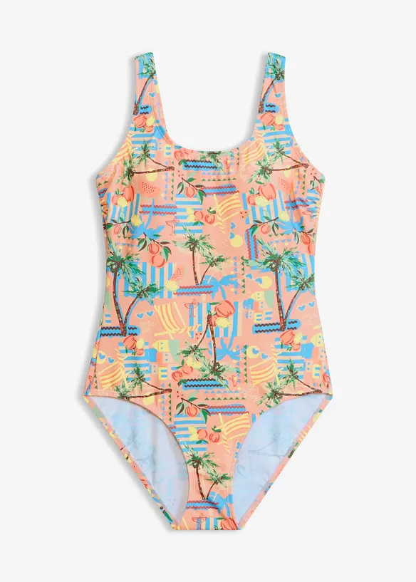 Maillot 1 pi&egrave;ce enti&egrave;rement imprim&eacute;, bonprix