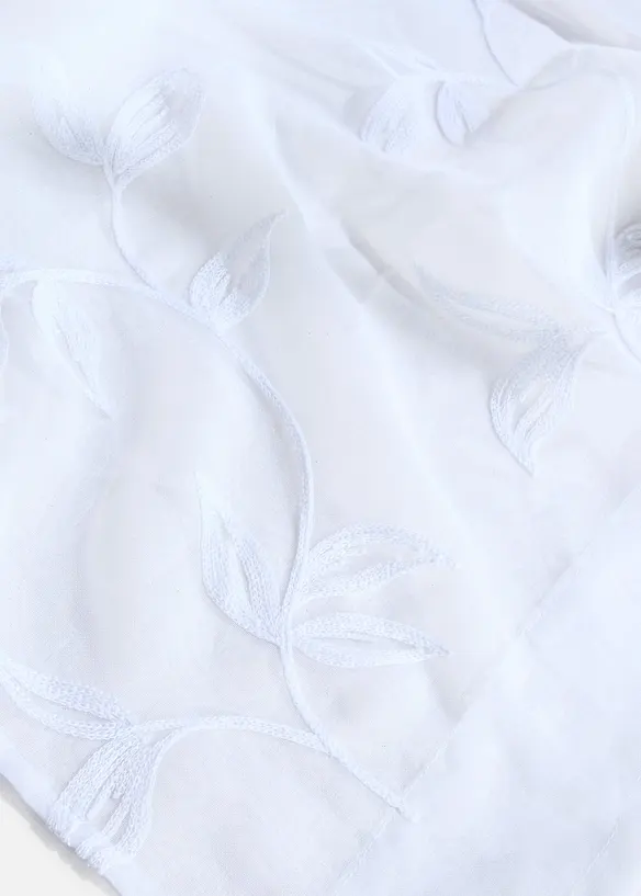 Voilage avec broderies (1 pce), bonprix