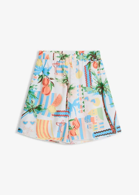 Strandshorts aus flie&szlig;endem Viskose-Mix, bonprix