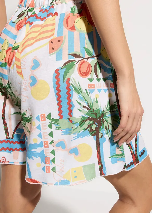 Strandshorts aus flie&szlig;endem Viskose-Mix, bonprix