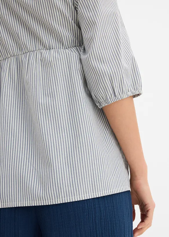 Leichte Umstandsbluse aus gewebter Bio-Baumwolle, bonprix